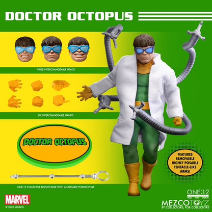 (Pre-Order) Mezco Toyz One:12 Collective Marvel Doctor Octopus (Reissue)