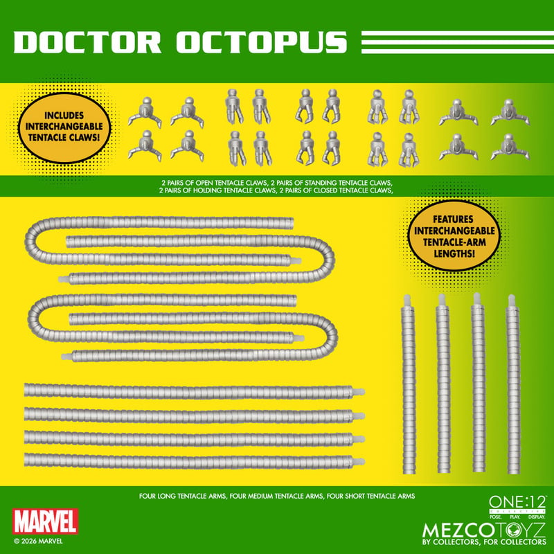 (Pre-Order) Mezco Toyz One:12 Collective Marvel Doctor Octopus (Reissue)