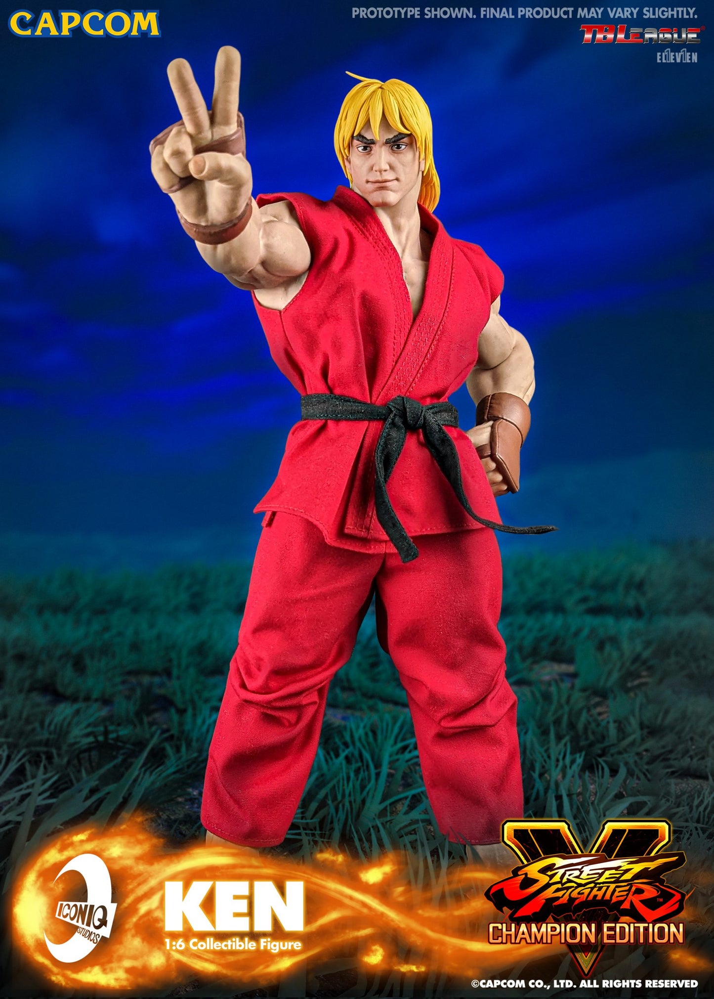 (Pre-Order) Iconiq Studios Street Fighter V – Ken Masters