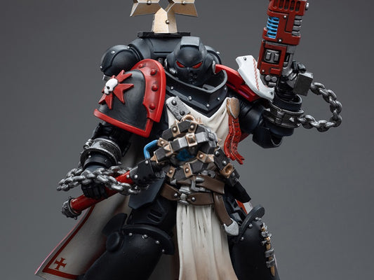 Warhammer 40k Black Templars Sword Brethren Brother Dragen 1/18 Scale Figure (In Stock)