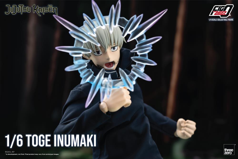 (Pre-Order) Threezero Jujutsu Kaisen FigZero Toge Inumaki 1/6 Scale Figure