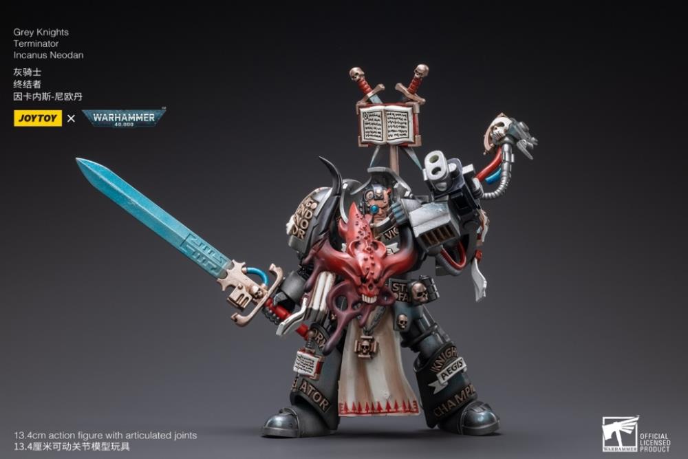 Warhammer 40K Grey Knights Terminator Incanus Neodan 1/18 Scale Figure (In Stock)