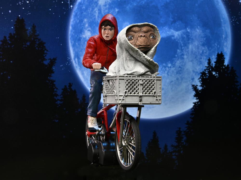 Neca E.T. 40th Anniversary Elliot & E.T. on Bicycle Action Figure (In Stock)