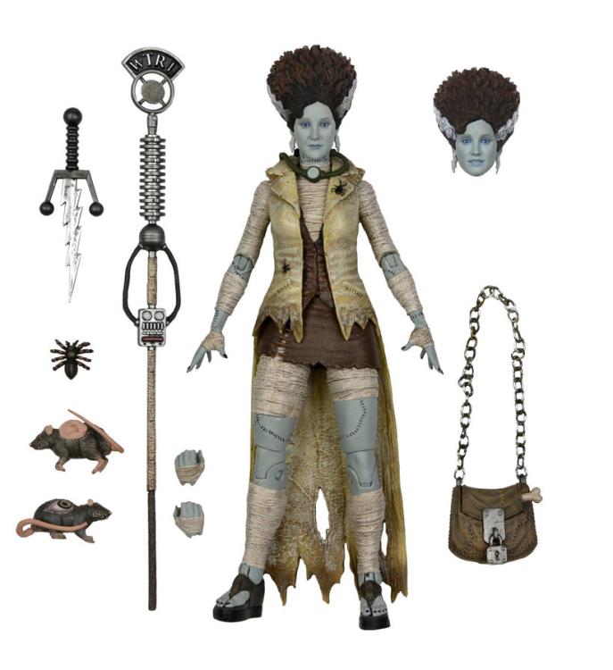 Neca Ninja Turtles Ultimate April O'Neil as The Bride Of Frankenstein (In Stock)