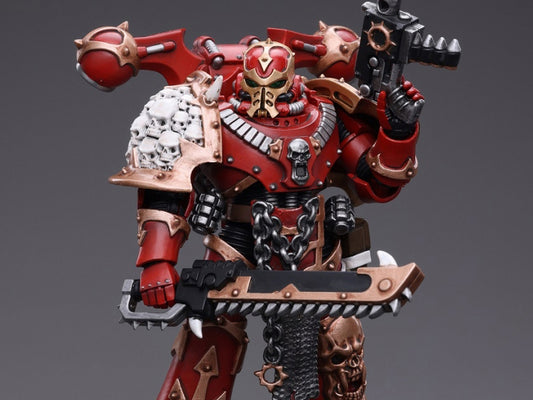 Warhammer 40K Chaos Space Marines Crimson Slaughter Brother Maganar 1/18 Scale Figure (In Stock)