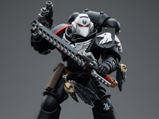 Warhammer 40K Raven Guard Intercessors Sergeant Rychas 1/18 Scale Figure (In Stock)