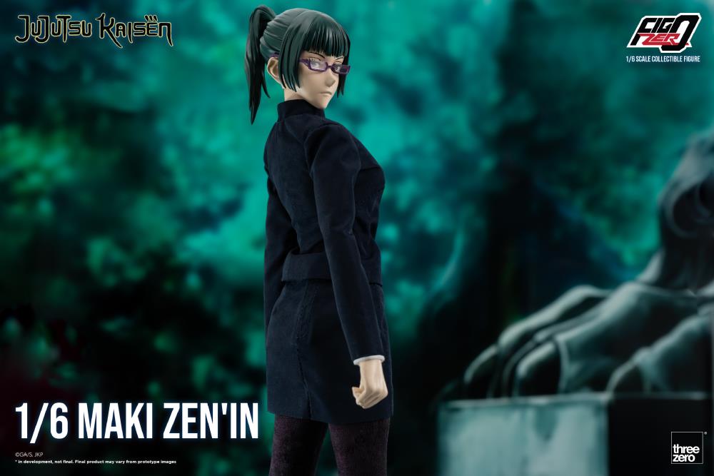 (Pre-Order) Threezero Jujutsu Kaisen FigZero Maki Zen'in 1/6 Scale Figure