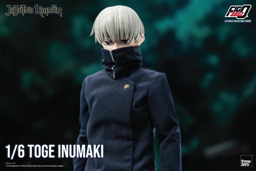 (Pre-Order) Threezero Jujutsu Kaisen FigZero Toge Inumaki 1/6 Scale Figure