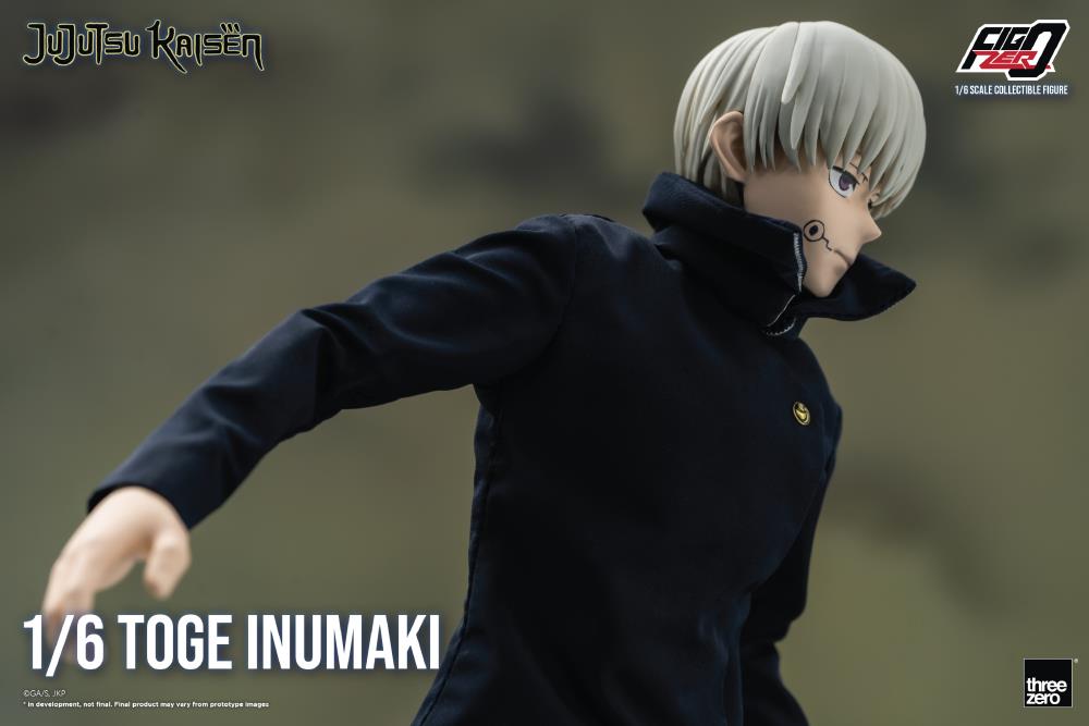 (Pre-Order) Threezero Jujutsu Kaisen FigZero Toge Inumaki 1/6 Scale Figure