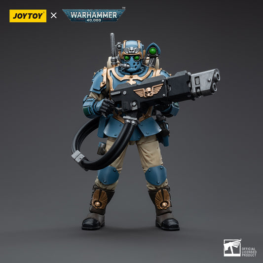 Warhammer 40K Astra Militarum Tempestus Scions Squad 55th Kappic Eagles Hot-shot Volley Gunner 1/18 Scale Figure (In Stock)