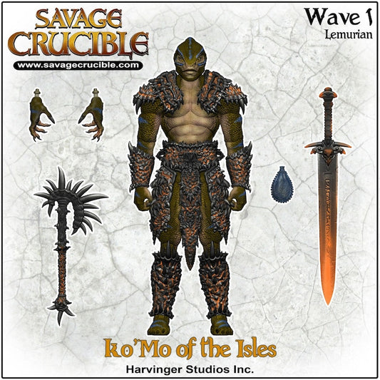 (Pre-Order) Harvinger Studios Savage Crucible Wave 1 Ko'Mo of the Isles