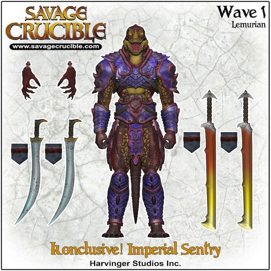 (Pre-Order) Harvinger Studios Savage Crucible Wave 1 Konclusive! Imperial Sentry