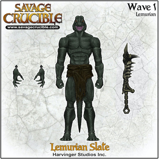 (Pre-Order) Harvinger Studios Savage Crucible Wave 1 Lemurian Slate