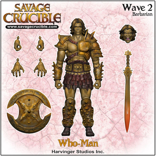 (Pre-Order) Harvinger Studios Savage Crucible Wave 2 Who-Man