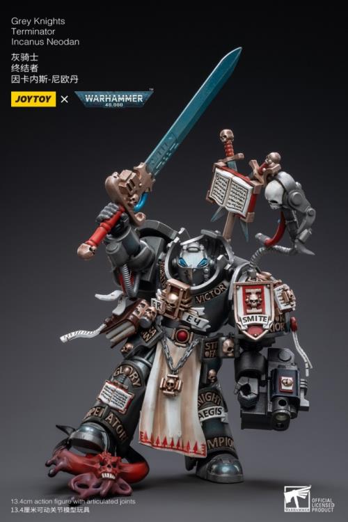 Warhammer 40K Grey Knights Terminator Incanus Neodan 1/18 Scale Figure (In Stock)