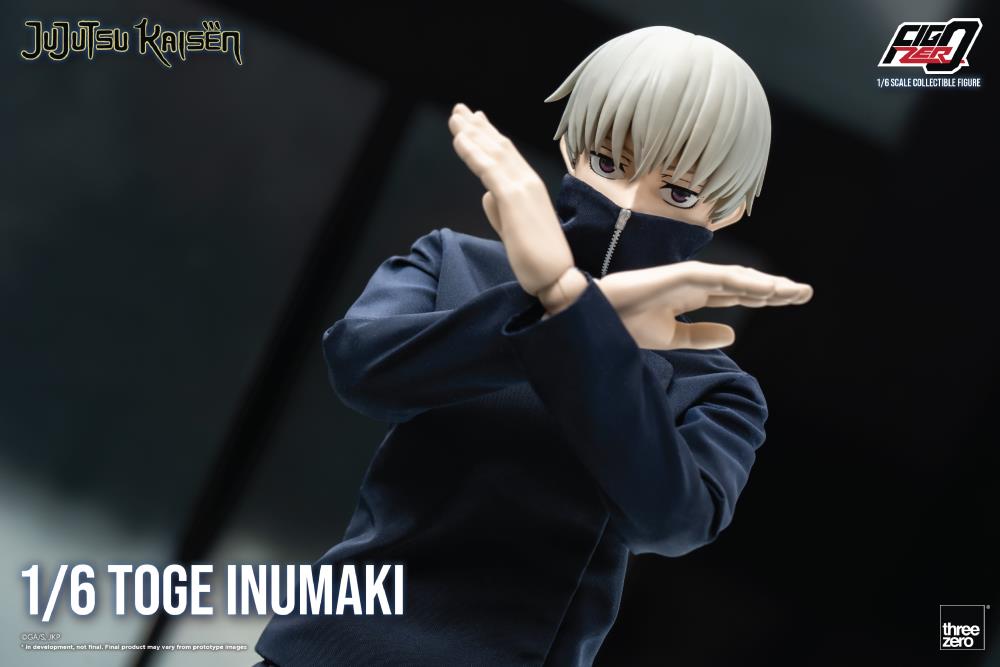 (Pre-Order) Threezero Jujutsu Kaisen FigZero Toge Inumaki 1/6 Scale Figure