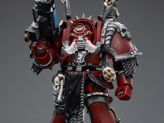 Warhammer 40k Chaos Space Marines Word Bearers Chaos Terminator Garchak Vash 1/18 Scale Figure (In Stock)