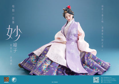 (Pre-Order) I8 Toys Ming Dynasty 1/6 Scale Head Sculpt & Clothing Accessory Set (I8-C006A)