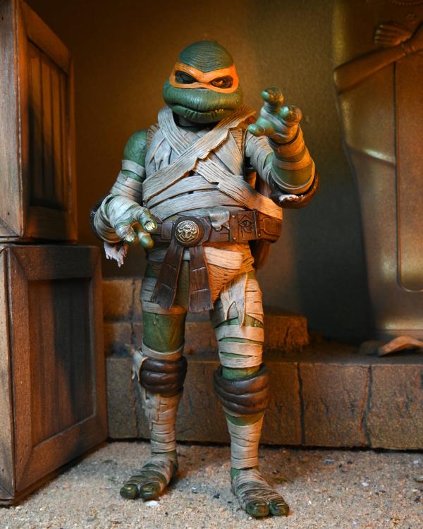 Neca Ninja Teenage Mutant Ninja Turtles Ultimate Michelangelo as The Mummy (In Stock)
