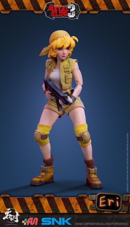 (Pre-Order) Tunshi Studio Metal Slug 3 Eri Kasamoto 1/12 Scale Figure