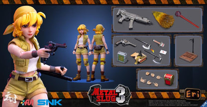 (Pre-Order) Tunshi Studio Metal Slug 3 Eri Kasamoto 1/12 Scale Figure