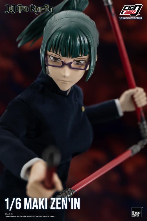 (Pre-Order) Threezero Jujutsu Kaisen FigZero Maki Zen'in 1/6 Scale Figure