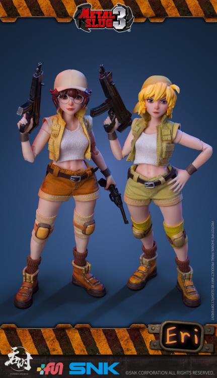 (Pre-Order) Tunshi Studio Metal Slug 3 Eri Kasamoto 1/12 Scale Figure